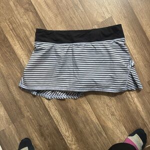 Lululemon Striped Athletic Skort